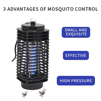 

Electric LED Mosquito Killer Light USB Mosquito Killer Lamp Bug Insect Trap Pest Insect Trap Mute Lights Radiationless Repellent