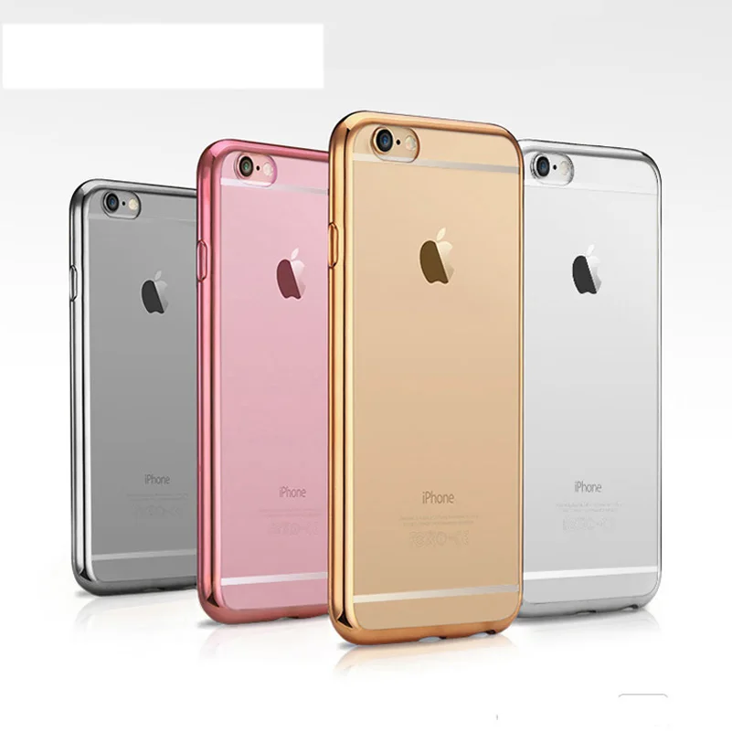 Роскошное позолоченное покрытие, мягкий силиконовый чехол из ТПУ для iPhone 11 Pro X XR XS Max Pro 6 6S 7 8 Plus, чехлы для телефонов, зеркальные чехлы