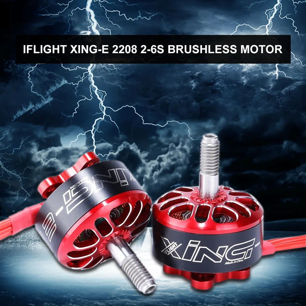 Сборные игрушки части iFlight XING-E 2208 1700/1800/2150/2450KV бесщеточный мотор 2-6S для FPV RC Дрон