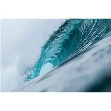 

GATYZTORY Frame Painting By Numbers Kit For Adults Blue vortex Scenery Picture By Number 40x50cm Frame Wall Decor