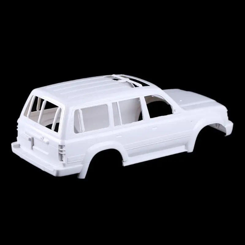 313 мм Пластиковый корпус RC автомобиль запасные части для 1/10 Land Cruiser LC80 Гусеничный