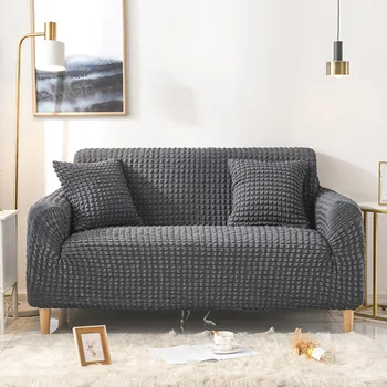 

Elastic Stretch Universal Sofa Covers Soft Comfortable Fully-wrapped for Living Room1/2/3/4 Seater Sofa Protection Cover Modern
