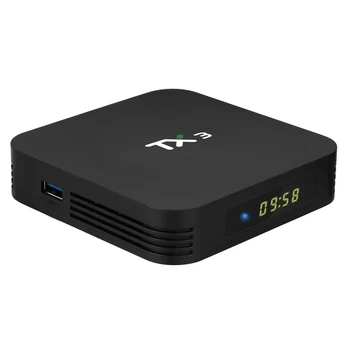 

VHXSIN 10PCS New TX3 Android 9.0 TV Box Amlogic S905X3 Quad Core 4GB 32GB 64GB Youtube Smart Media Player 8k HD Set Top Box