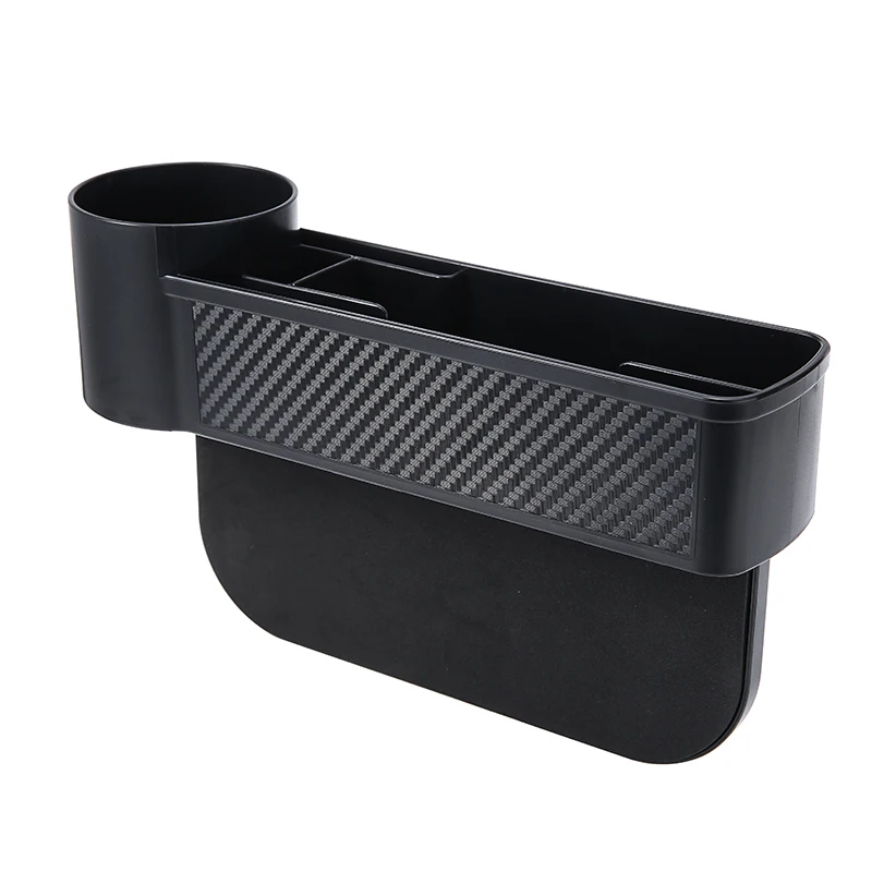 

1pc Car Seat Gap Slot Storage Box Organizer Phone Cup Food Multi-function Holder Organizer Car Accessories 26x7.5x16.8cm