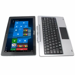 Tablette PC Windows 10 de 10.1 pouces N3350, clavier Docking à broches, 4 + 64 go, prise en charge du Wifi, bluetooth 4.0, double caméra, nouveau Style 