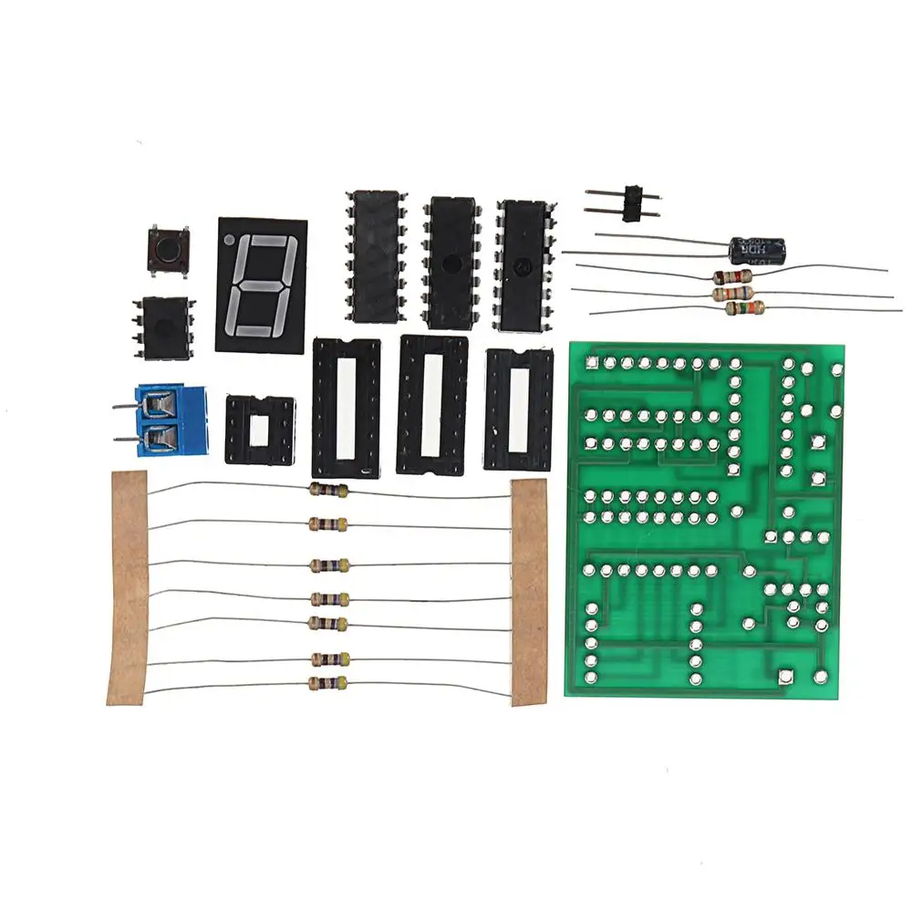 

CLAITE DIY 5V Decimal Counter Soldering Practice Board Kit Circuits