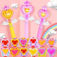 Детские светящиеся игрушки Девушка Музыка флэш волшебная палочка игрушка с музыкой блестящая игрушка-браслет подарки