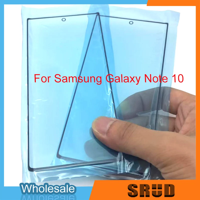 Внешнее стекло ЖК-дисплея для samsung Galaxy Note 10 Note10 N970 SM-N970F N970U/Note 10 Pro Plus Замена для внешнего стекла с инструментом