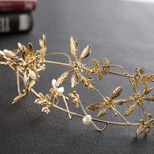 Головной убор невесты модные свадебные аксессуары Корона невесты Мода невесты свадебное платье аксессуары для моделирования