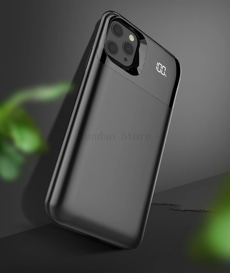 Магнитный чехол для iPhone 11 Pro Max, 5000 мА/ч, беспроводной зарядный внешний аккумулятор для iPhone X XS Max XR, чехол для зарядного устройства