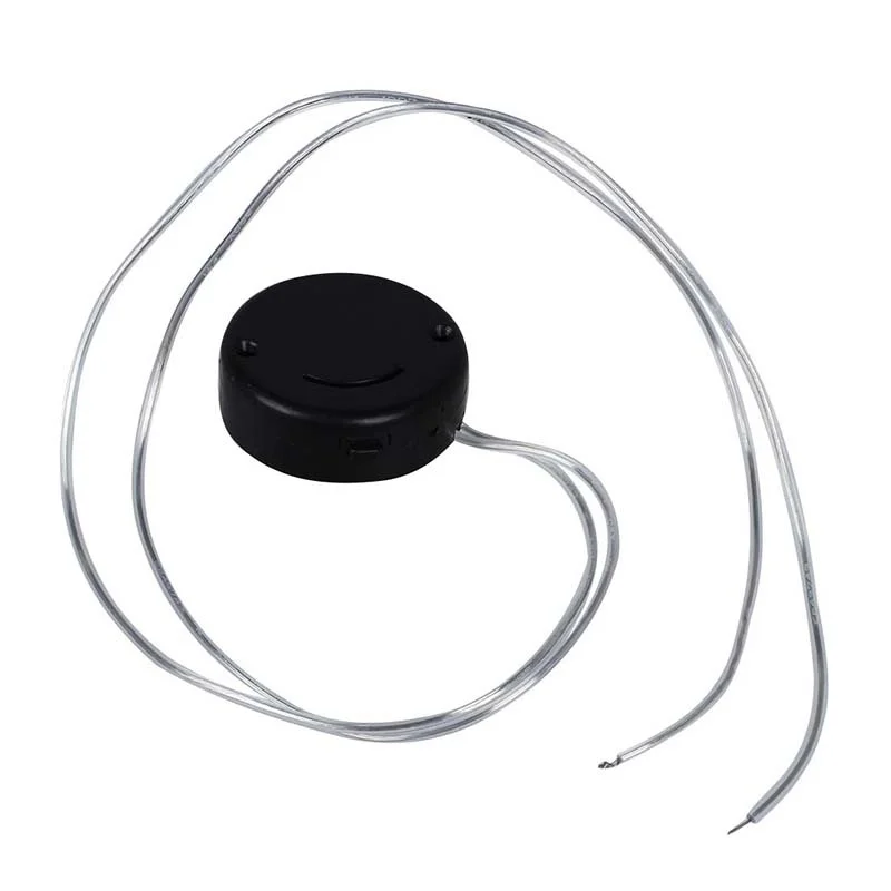 3 x Black Wire Lead CR 2032 Button Battery Button Battery Holder Case                                                         #8