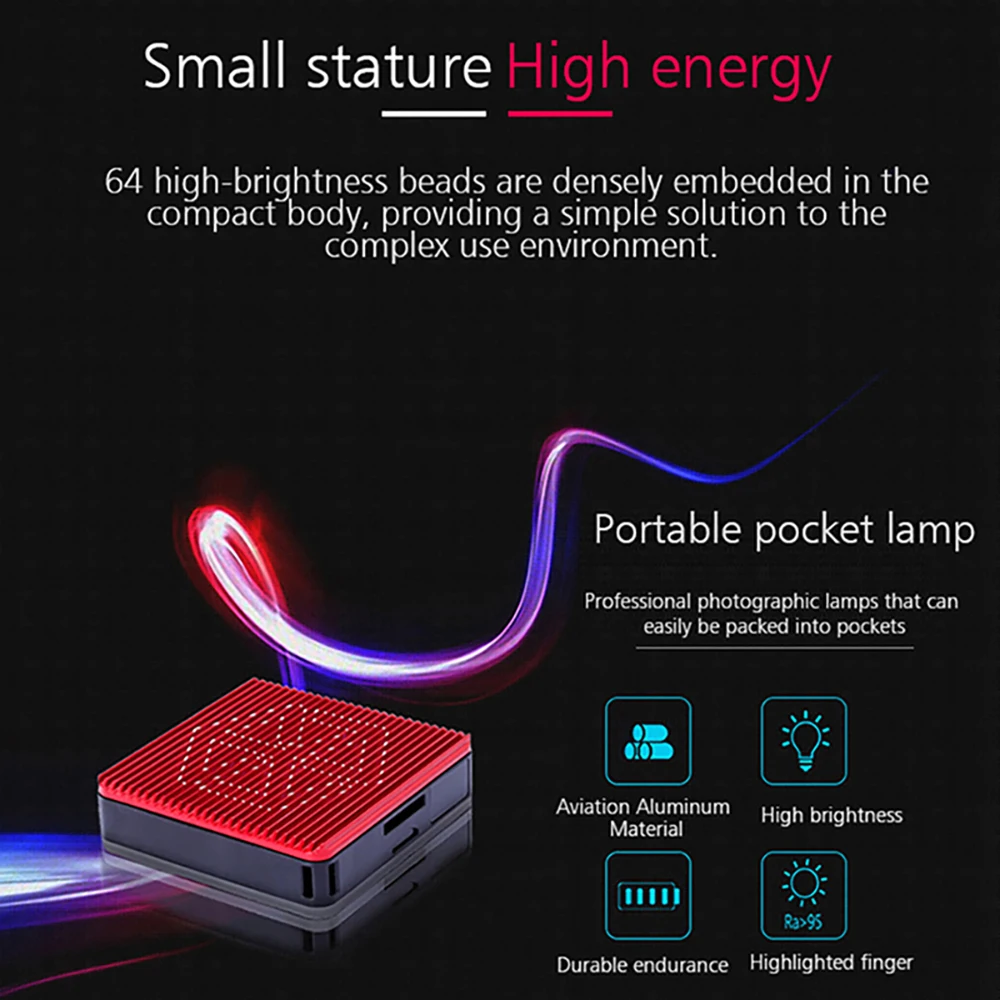 Tolifo HF 64B/96B светодиодный видеосвет с переменной цветовой температурой карманная лампа с регулируемой яркостью фотовспышка "Speedlite" освещение для фотосъемки