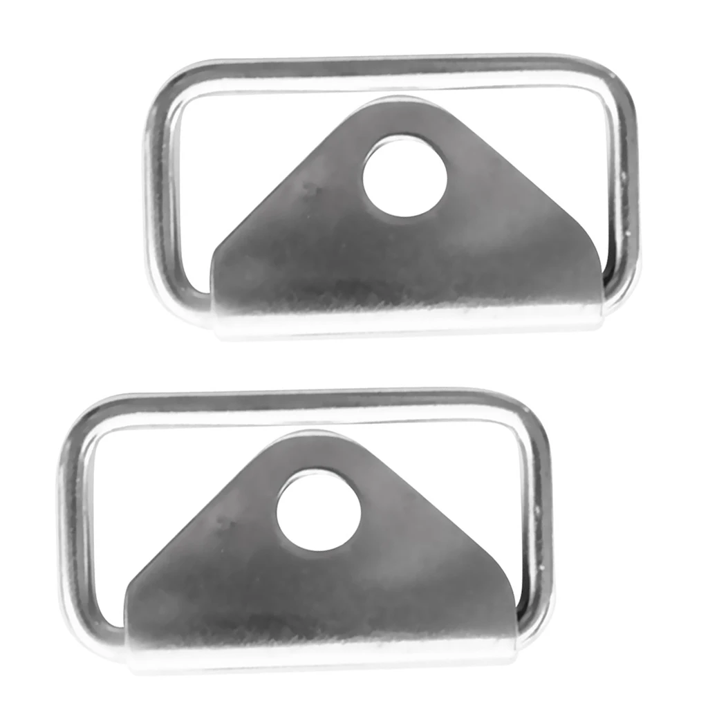 2-Pack Durable 316 Stainless Steel Tie Down Lashing Ring Heavy Duty Anchor Point
