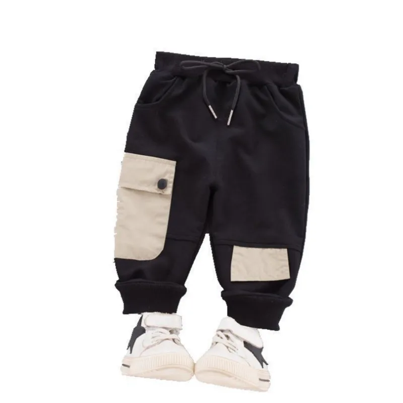 

New Children Spring Fashion Clothing Baby Boys Girls Autumn Cartoon Pants Kids Infant Jeans Casual Trousers Toddler Clothes