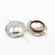 2 шт. звуковая катушка ID: 39 мм Высокое качество титановый сплав диафрагмы 8 Ом твитеры динамик звуковая катушка