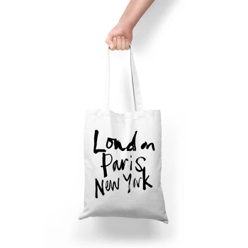 

Reusable Shopping Bag Foldable Tote Grocery Bag Large Capacity Canvas Travel Storage Eco Bags Women Shopping Handbag