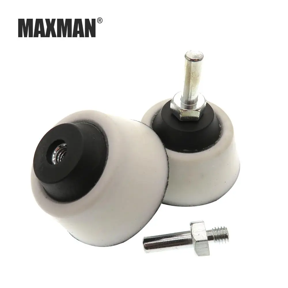 

MAXMAN 2Inch 50mm Drill Pads Grinding Disc Hand Drill Electric Polishing Disc Sandpaper Base Flocking Hook Surface Tray