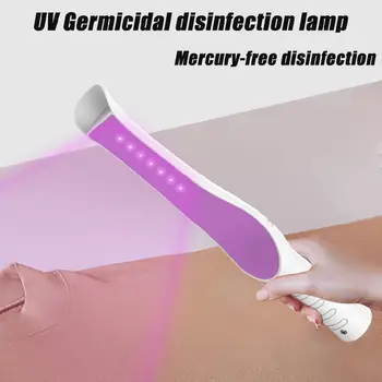 

Handheld 2W UVC Disinfection Light USB Rechargrable MiniPortable LED Germicidal Lamp For Home Office Travel