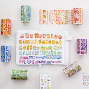 

8PCS/LOT guess the box decorative paper tape masking tape washi tape
