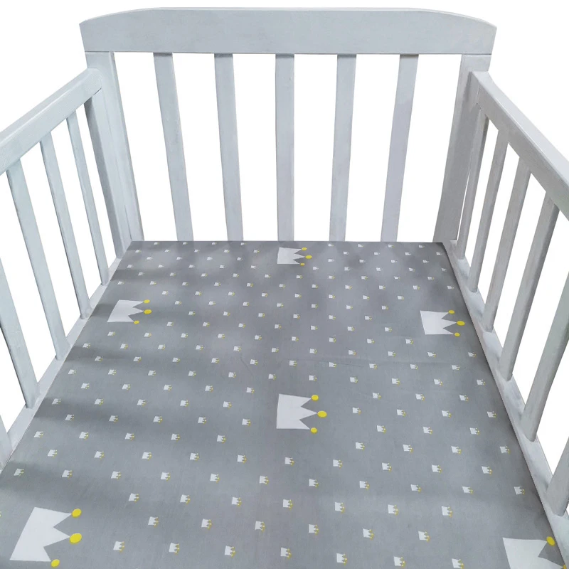 100 Cotton Baby Flat Sheet Soft Baby Bed Mattress Cover Protector