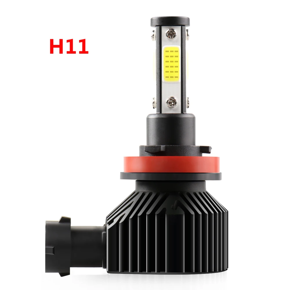 Faróis de carro Mini LED, H1, H3,