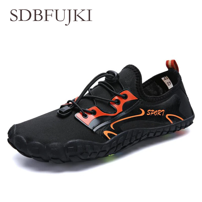 Высокое качество водные виды спорта Fivefingers обувь для серфинга легкие эластичные свободные Нескользящие быстросохнущие низкие для помощи пляжная обувь походная обувь