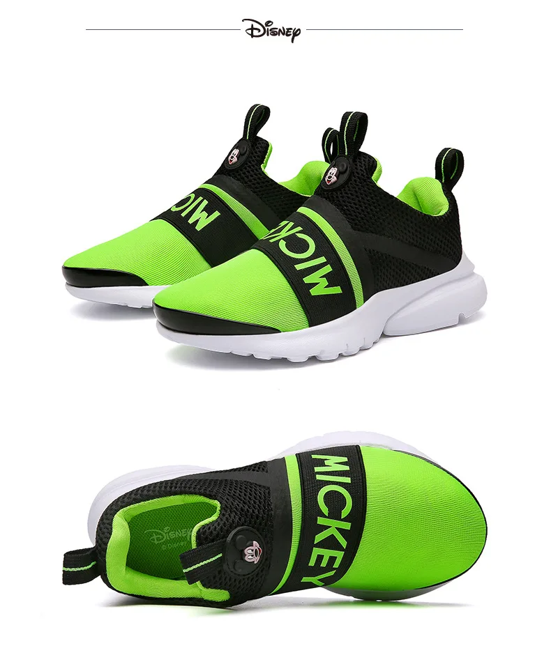 Disney children's sports shoes new autumn cartoon Mickey children's one foot boy's running shoes tide girls shoes