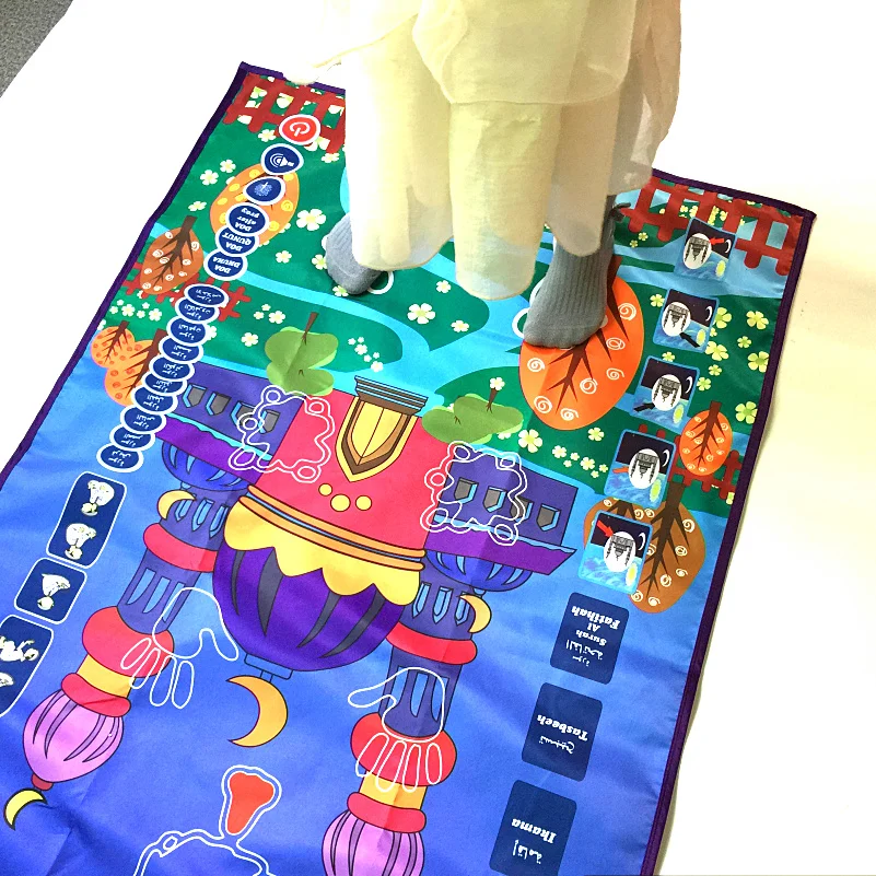 Talking Prayer Mat Educational Interactive Rug Salah Muslim Kids Gift Islam Electronic Worship Blanket Compass Islamic Carpet floor mat prayer mat shaggy rugs