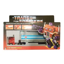 Трансформируемая версия G1 OP Red KO Edition с металлической передней фигурной моделью каретки