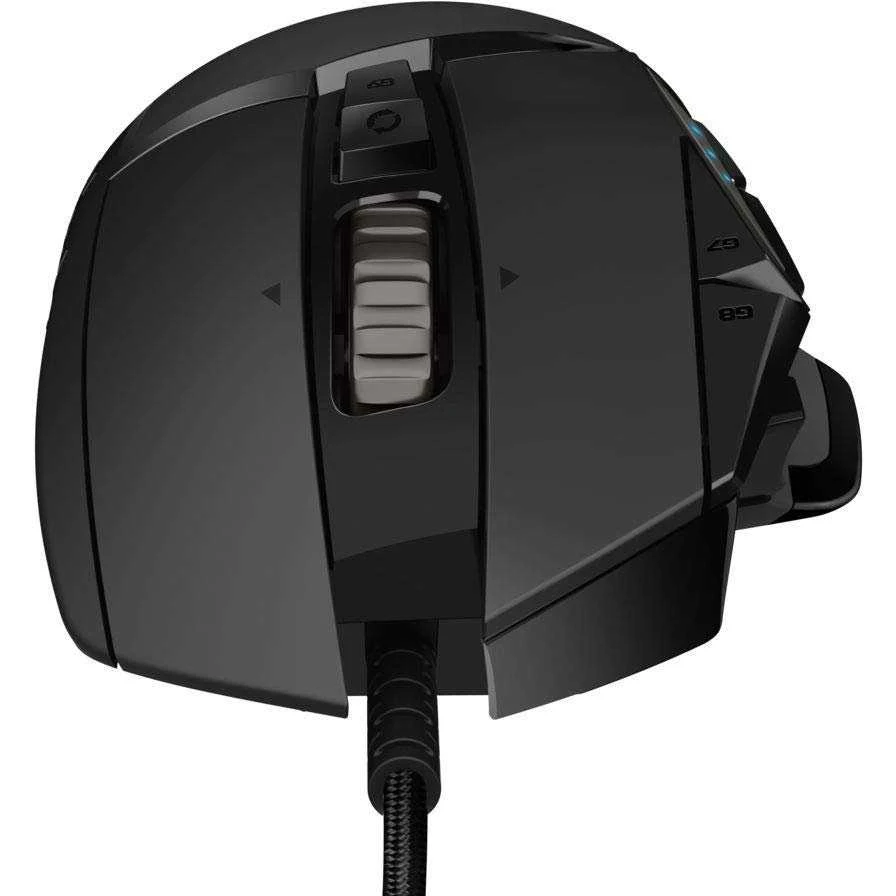 Мышь Logitech G502 RGB Tunable HERO черный лазерная(16000dpi) USB2.0 игровая(11but