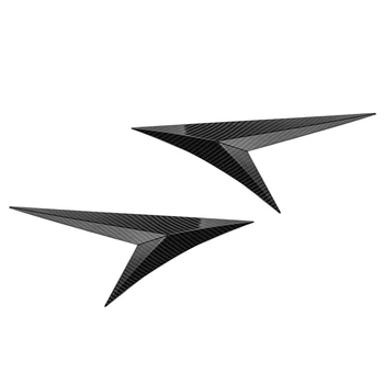 

Leaf Board Decoration, Carbon Fiber Side Bumper Sticker, Fender Side Blade Shark Gill Patch,For Honda Civic 2016-2019