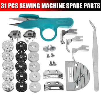 

31Pcs/Set Industrial Domestic Sewing Machine Presser Spare Parts Accessories For JUKI DDL-555 -5550 5600 8300 8500 8700 9000