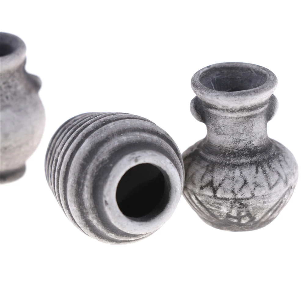 4 шт./компл. мини ретро Изысканная керамическая фарфоровая ваза кухонные игрушки