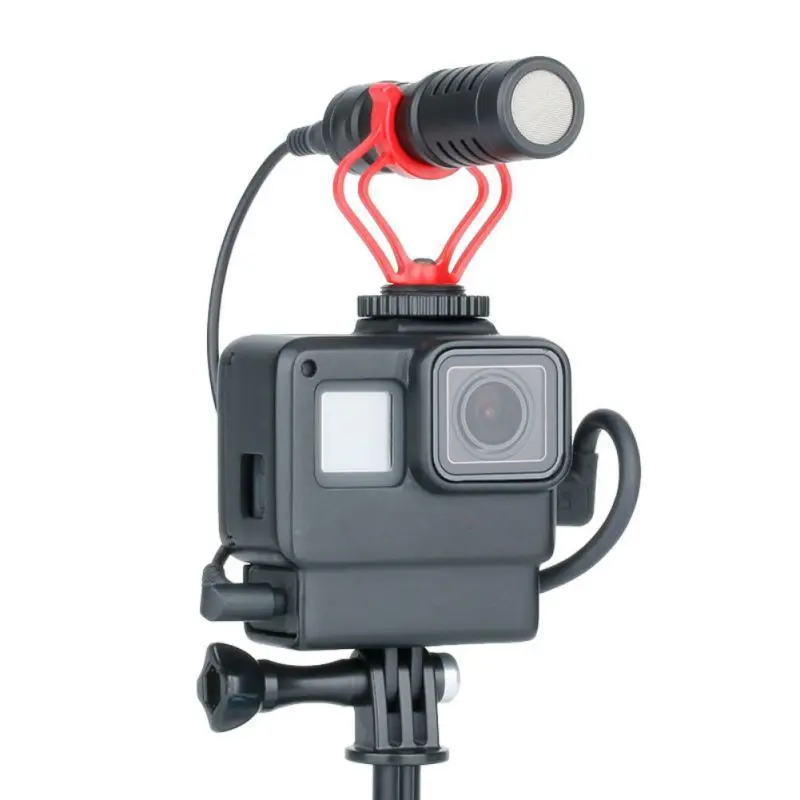 Для V2 GoPro Аксессуар Hero7/6/5 Черный Прочный ABS Материал Портативный Камера Защитный чехол