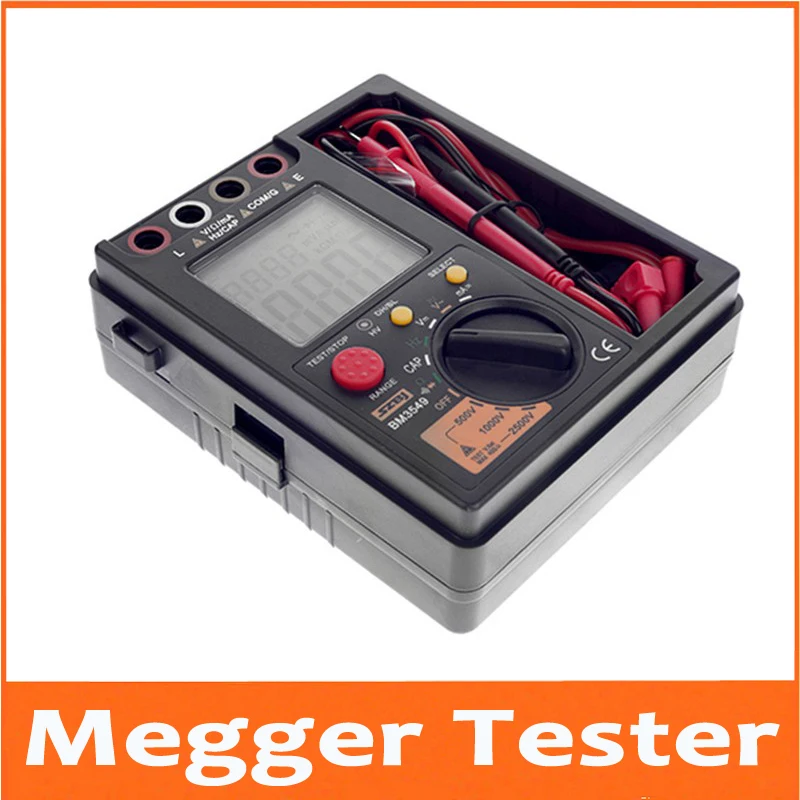 

Resistance Meter Megger test BM3549 2 in 1 Digital Insulation Resistance Test meter multimeter megohmmeter megger ohm tester