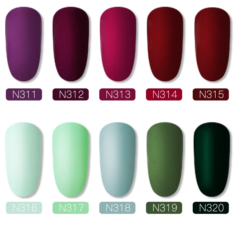 NAILWIND матовый гель для ногтей polsih Гибридный Полупостоянный УФ светодиодный базовый гель для ногтей для маникюра Набор гель-лака