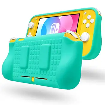 

For New Nintend Switch Lite Mini Case Protective Soft Silicone Hand Grip Skin Shell Cover Handle Holder Game card TPU Protective