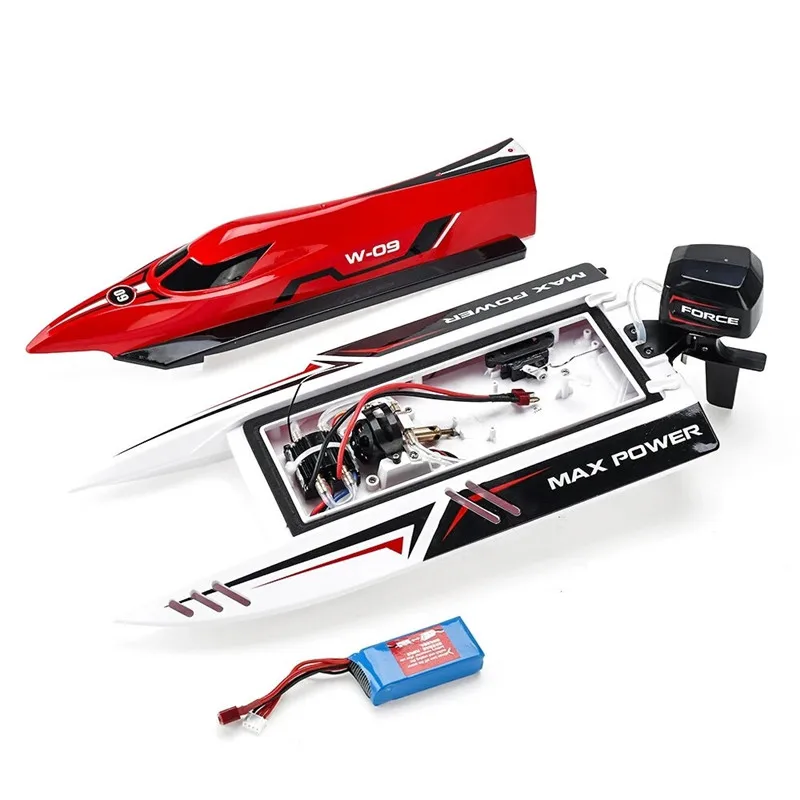 US $105.74 Wltoy Wl915 Rc Boat 24ghz Brushless Remote Control Boat Channel 2ch Max Speed 45kmH Brushless High Speed Rc Boat Model