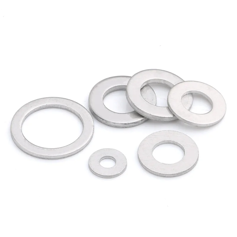 Aluminum Washers Gasket Thickness M5 M6 M8 M10 M12 M14 M16 M18 M20 M22 M24 Flat Metal Washer Gasket Aluminum Sealing Rings