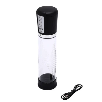 Penis Pump With USB Rechargeable,LED Automatic Penis Enlarger Male Enhancement , Electric Pro Extender Penis Enlargement 4