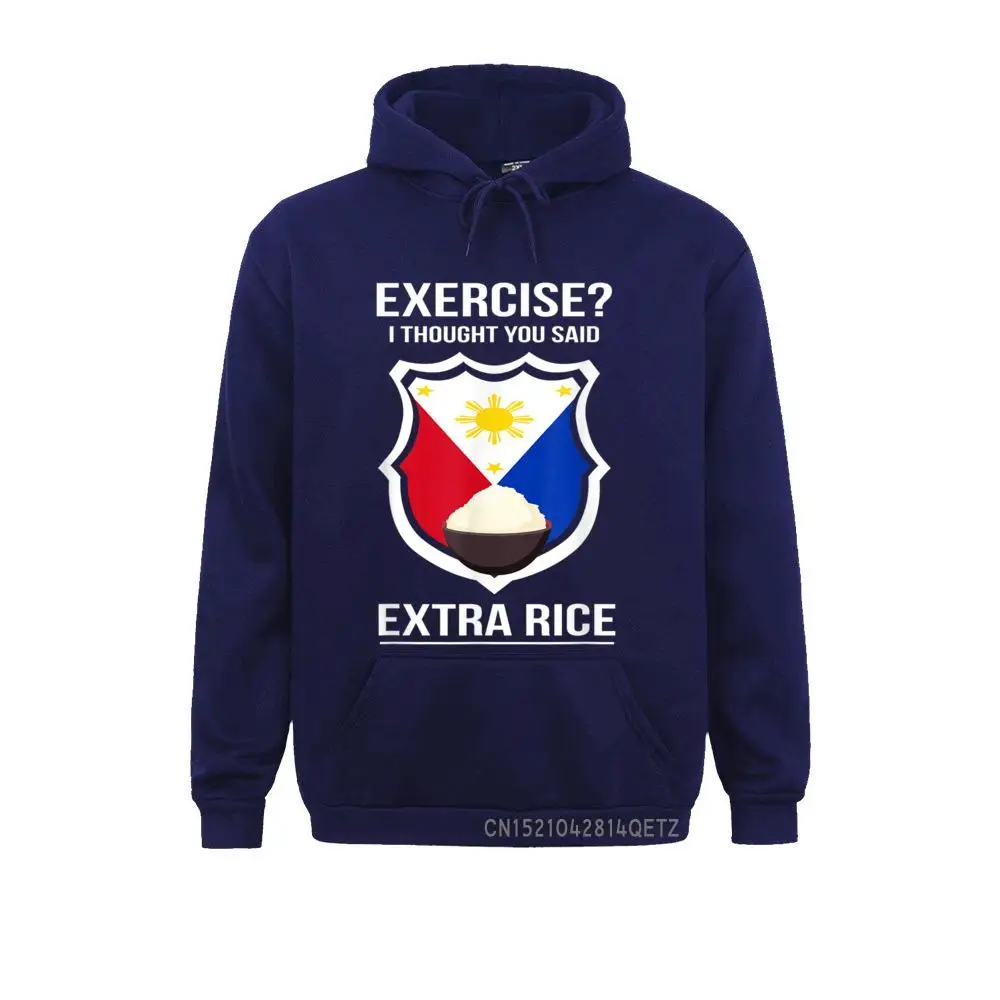 Long Sleeve Hoodies  Men's Sweatshirts Funny Filipina Filipino Food Joke Rice Philippines T-Shirt__B8510 Casual Hoods Cute Funny Filipina Filipino Food Joke Rice Philippines T-Shirt__B8510navy