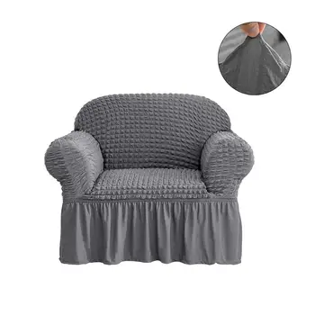 

Dark Grey Sofa Cover Stretch Furniture Covers Elastic Sofa Covers For living Room Copridivano Slipcovers for Chairs Couch Covers