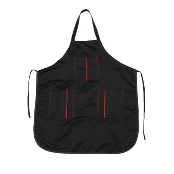 

1pc Work Clothing Work Uniform Waterproof Foldable Versatile Salon Apron Barber Apron for Service Industry Hair Styist Salon