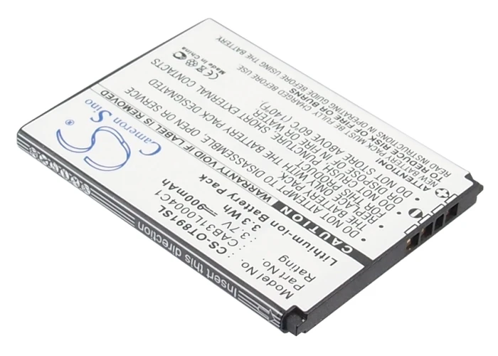 Обновленная батарея Кэмерон Sino для Alcatel CAB31L0004C1 VF555 900 мАч/3.33Wh