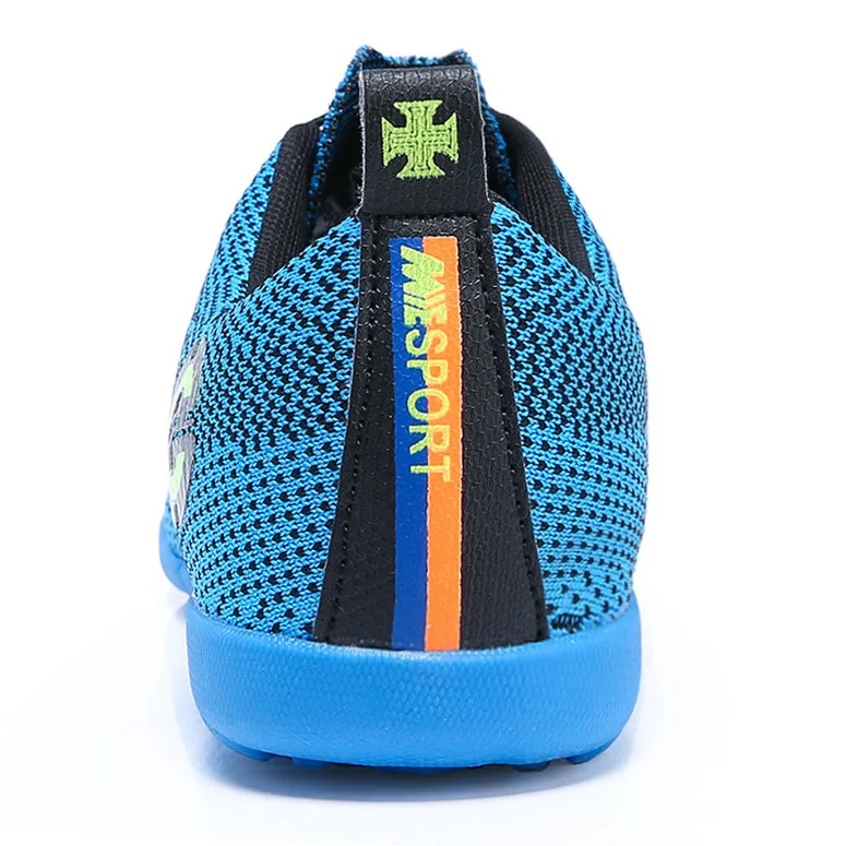 Стиль футбольные бутсы дышащие Fly Woven-C Luo 11 сломанные ногти мужские Детские Молодежные плоские 2050 для ногтей