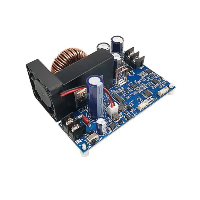 50V 12A 600W Программируемый CNC понижающий модуль питания постоянное напряжение