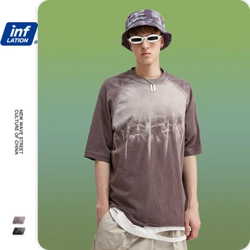 

INFLATION Men Tie Dye Summmer Tshirt Mens T shirts Fashion 2020 Trending Men Tshirt Oversized Tie Dye Men Tee Shirt Homme 1120S