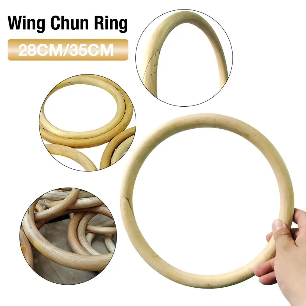 Wing Chun Steel Rattan Ring Natural Wood Kung Fu Wrist Hand Strength Training Wing Chun Steel Rattan Ring Natural Wood Kung Fu Wrist Hand Strength Training