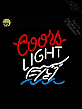 

Neon Sign for Coors Light Swordfish Neon Bulb sign handcraft neon signboard Neon Signs For Home Light Advertisement Cinema Sign