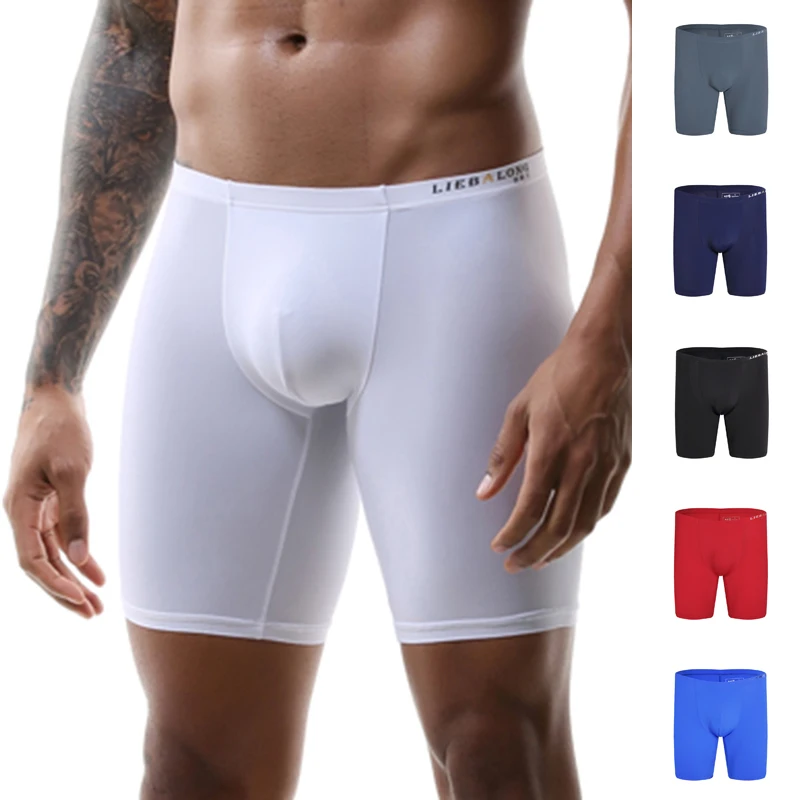 Men underwear Sexy Low Rise Breathable boxers High Elastic Underwear Boxers Viscose Trunks male panties